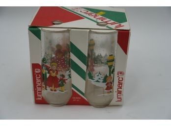 NEW IN PACKAGING- OLD NEW STOCK! LUMINARC CUPS- W/DESIGN