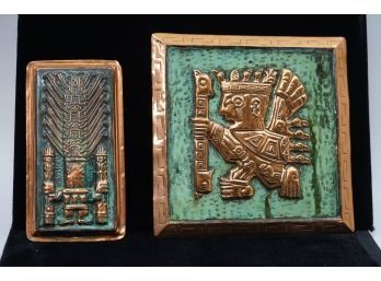 INCA HANGING COPPER HANGING WALL DECORATION