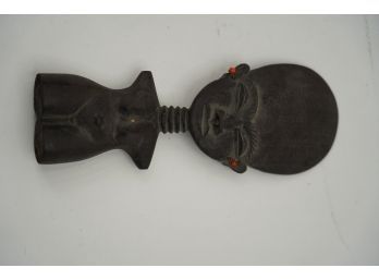 SMALL WOOD AFRICAN STYLE FIGURINE