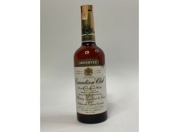 SEALED WITH STAMP BOTTLE OF CANADIAN CLUB