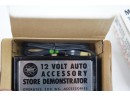 OLD NEW STOCK (2) FEDTRO 12 VOLT ACCESSORY STORE DEMONSTRATOR
