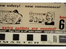 OLD NEW STOCK (1) FEDTRO BENCH MASTER ELECTRIC OUTLET CONTROL CENTER