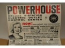 OLD NEW STOCK ENTIRE BOX MICKEY MANTLE FEDTRO POWERHOUSE DELUXE 6 STATION ELECTRIC OUTLET MODEL POWER-110
