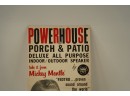 OLD NEW STOCK (1) MICKEY MANTLE FEDTRO POWERHOUSE PORCH AND PATION DELUXE ALL PURPOSE SPEAKER