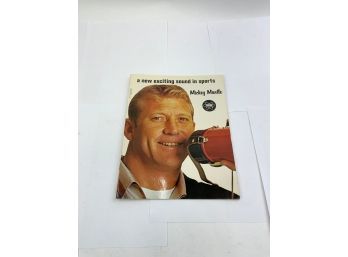 COLLECTIBLE MINT CONDITION MICKEY MANTLE FEDTRO MAGAZINE