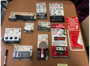 OLD NEW STOCK SET OF 10 FEDTRO ASSORTED ITEMS, F1