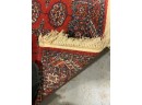 ANTIQUE-PERSIAN STYLE ENTRANCE RUG WITH BRIGHT COLORS