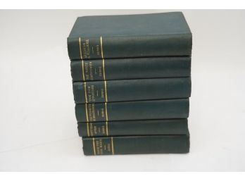 LOT OF 6 COLLECTIBLE  DUMAS LEATHER- BOUND BOOKS