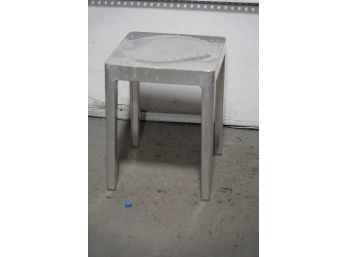 EMECO BY STARCK ALUMINUM SIDE TABLE