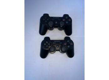 LOT OF 2 PS3 CONTROLLERS