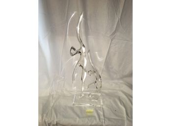 Acrylic Signed Sculpture