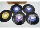 SMALL BOX OF 45S RECORDS INCLUDING KING