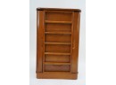 BEAUTIFUL WOOD JEWELRY CABINET WITH PLENT OF STORAGE