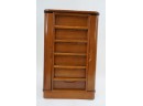 BEAUTIFUL WOOD JEWELRY CABINET WITH PLENT OF STORAGE