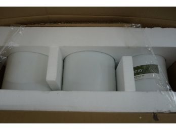 NEW IN BOX-WILLIAM SONOMA PANTRY CANISTER SET