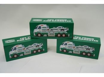 LOT OF 3 NEW COLLECTIBLE HESS TOY TRUCK