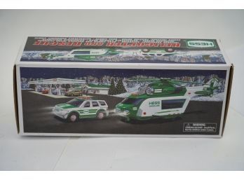 NEW COLLECTIBLE HESS HELICOPTER AND RESCUE TOY