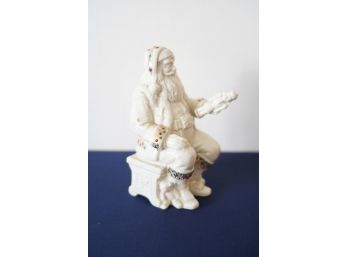 1998 Lenox Jewels Collection Santa Toy Shop Figurine