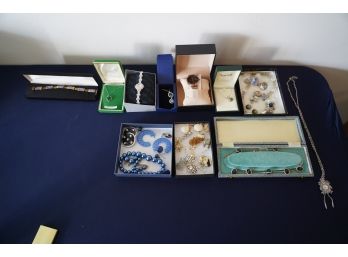 Lot Of Assorted Jewelry Including Sterling Silver