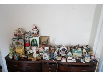 Large Bundle Of Assorted Holiday Decorations