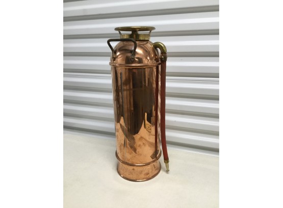 Copper Fire Extinguisher