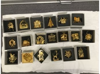 Large Danbury MINT Christmas Ornaments Collection