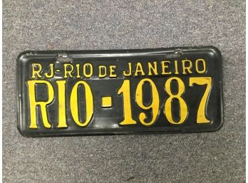 Rio De Janiero Plate