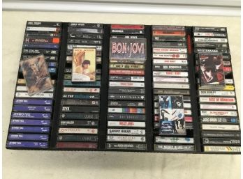 Massive Lot Of Cds And Tapes