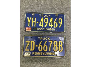 Pennsylvania Plates