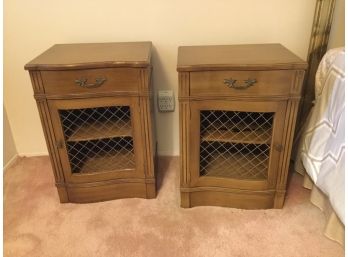 Pair Of Night Stands (great Condition)