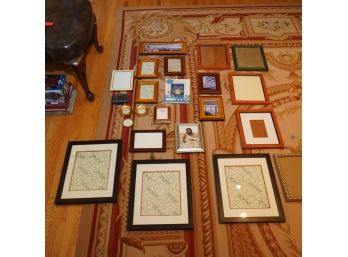 Large Lot Of Misc Picture Frames