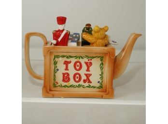 Ceramic Tea Kettle Toy Box