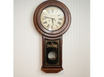 Landmark Regulator Wall Clock Made In The USA