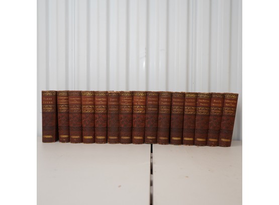 RARE: Set Of 15 Books By Charles Dickens 1884