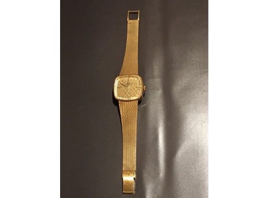 Ladies Gold Omega Watch Marked 750, 53.1 Grams