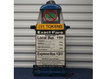 NYC Bus Token Machine