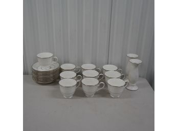 Complete Set Of 10  Lenox Cups And Dishes