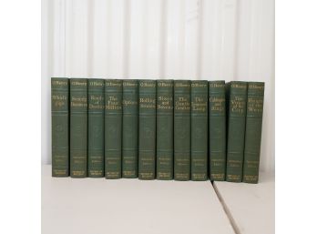 Set Of 12 Books By  'o. Henry Copyright 1910