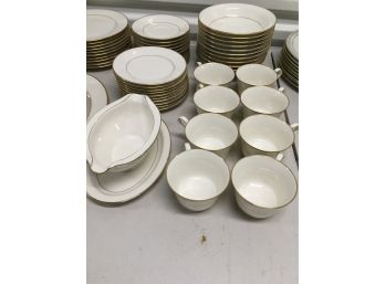 Complete Set Of 8 Norikate China With Extra Pieces