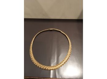 Beautiful Victorian Gold Necklace Marked 14k, 31.5 Grams