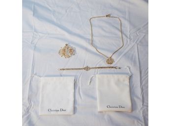 Lot Of Christian Dior Jewelry