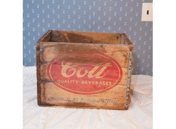 Wooden Box Colt Quality Beverages