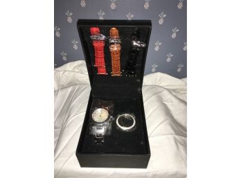 Ecclicca Sterling Silver Watch With Kit New!