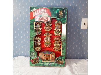 Brand New Holiday Carousel Lighted Musical