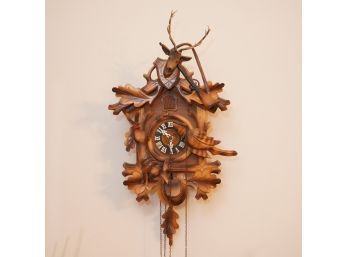 Cuckoo Clock With Weights