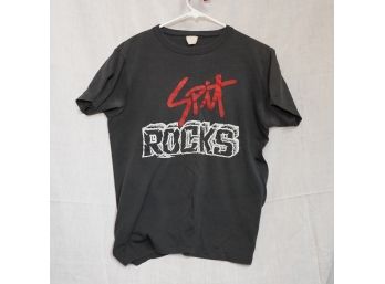 Vintage 80s Spit Rocks T-shirt