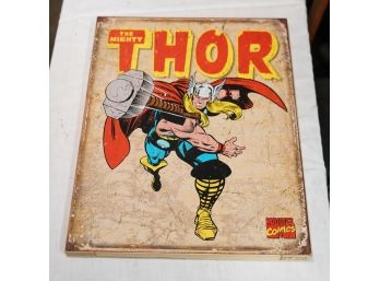 Vintage Thor Picture Sign