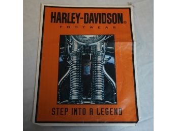 Vintage Harley Davidson Paper Poster