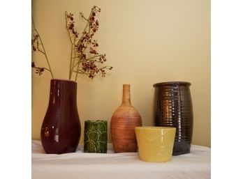 Variety Of Ceramic Vases