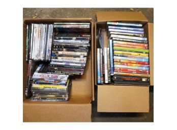 Large Lot Various Dvds/bluerays/copys
